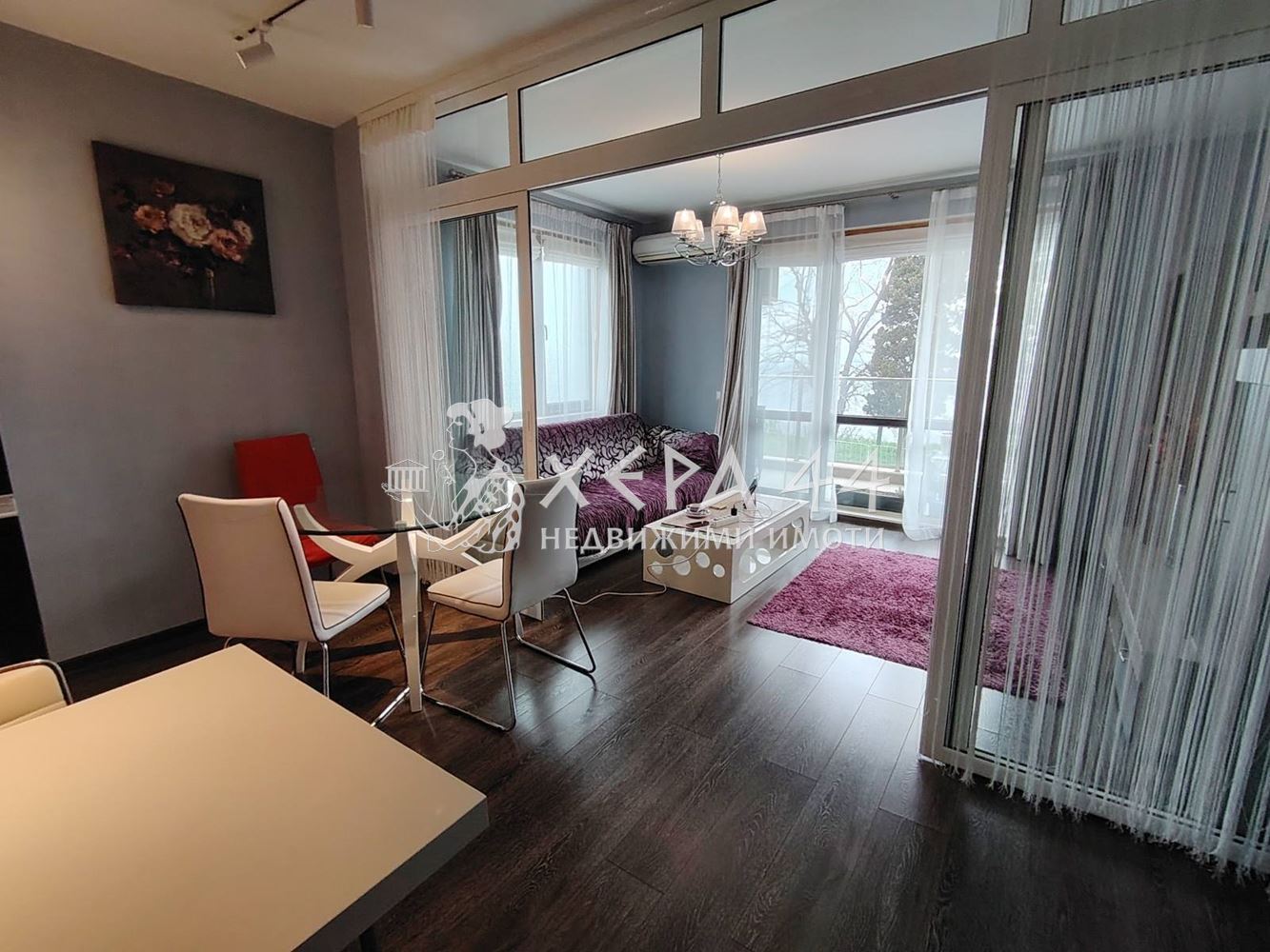 3стаен луксозен Галата с морска панорама - 0