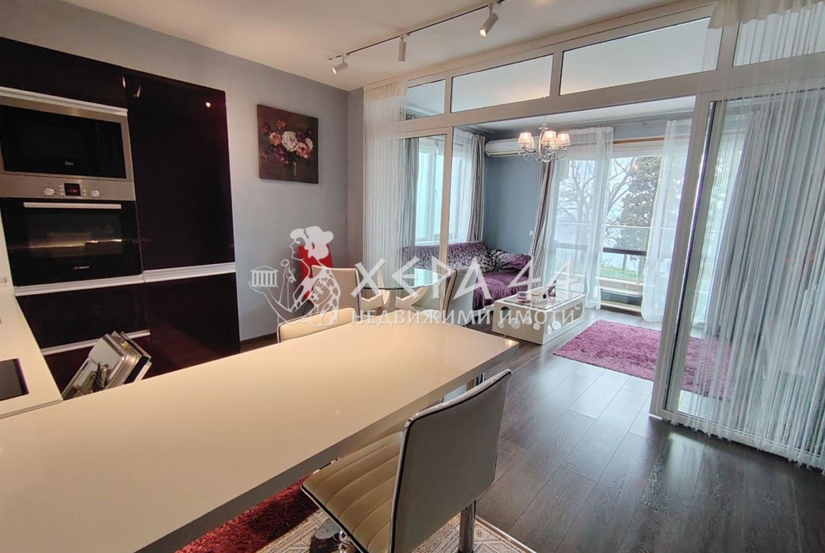 3стаен луксозен Галата с морска панорама - 0